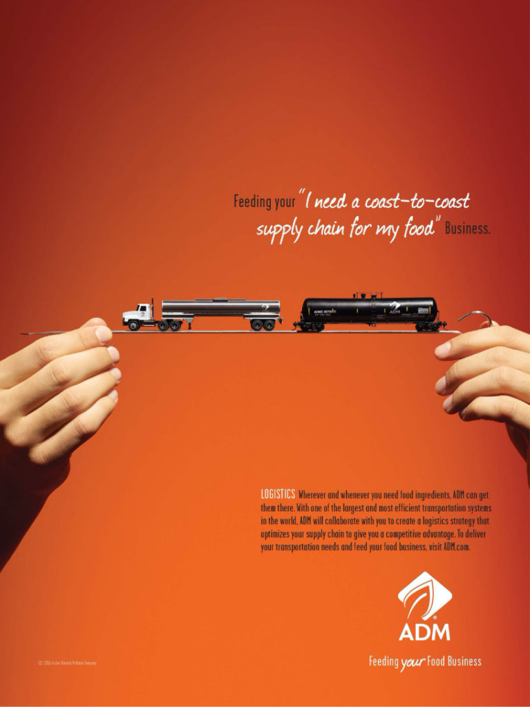 ADM Client Branding by Foodmix Marketing Communications