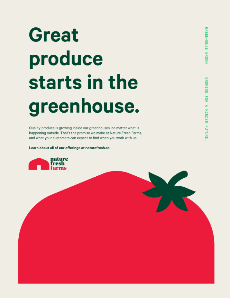 Nature Fresh Farms Client Branding by Foodmix