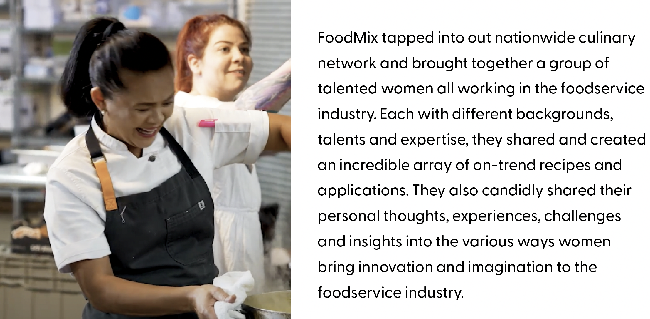 FoodMix Campaign for Smithfield Foodservice