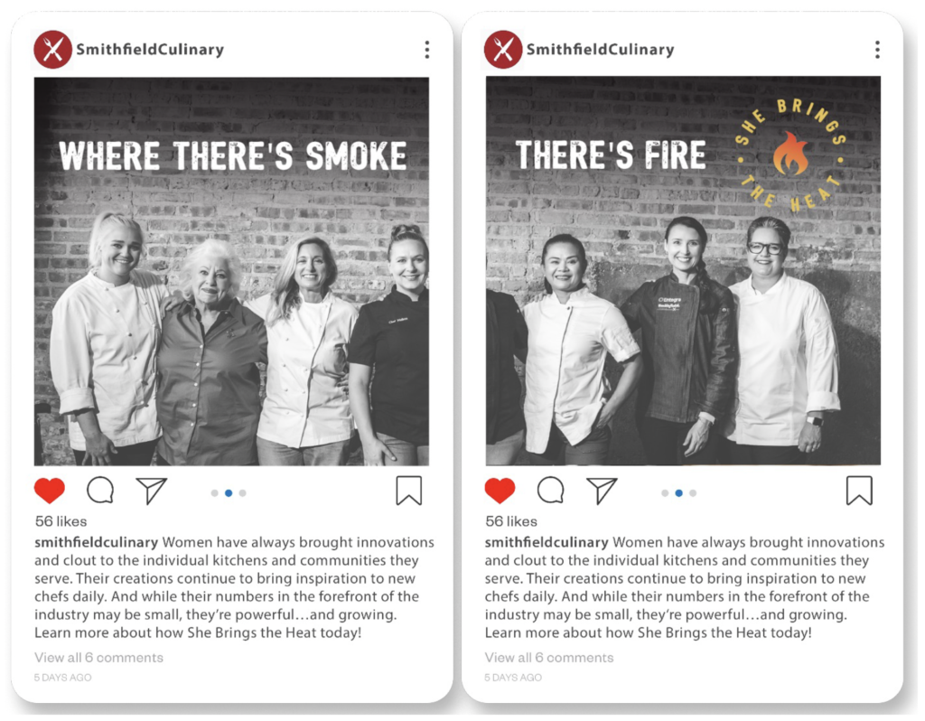 Smithfield Culinary Campaign developed by FoodMix