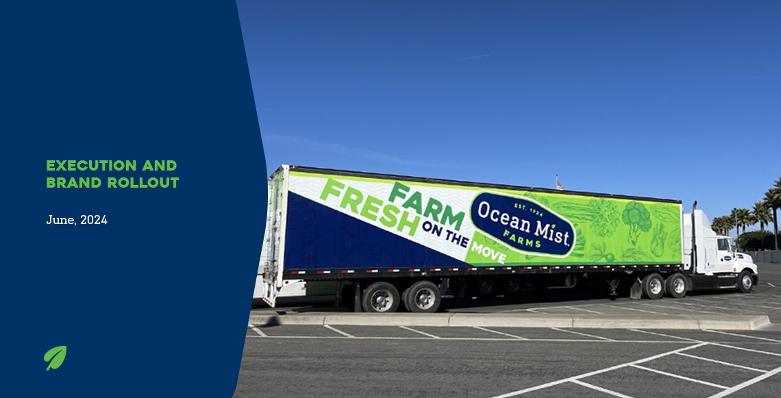 Ocean Mist Farms Delivery Truck