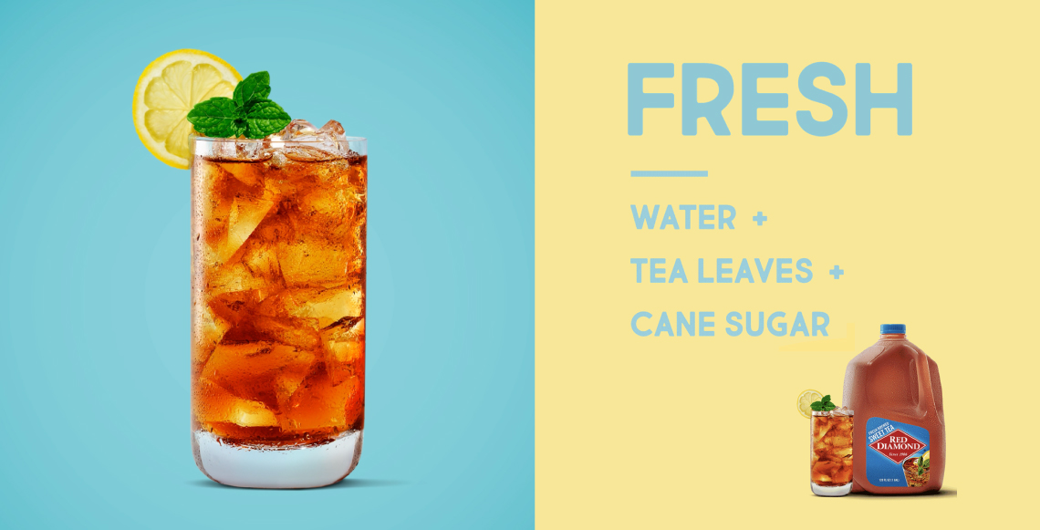 Red Diamond Ready-to-Drink Fresh Tea