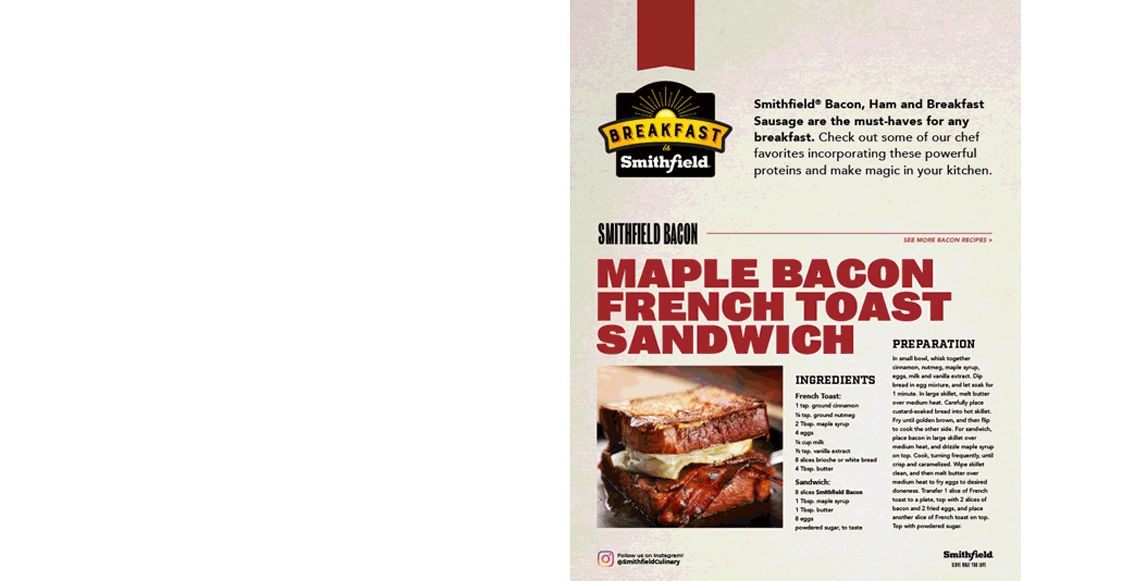 Breakfast is Smithfield