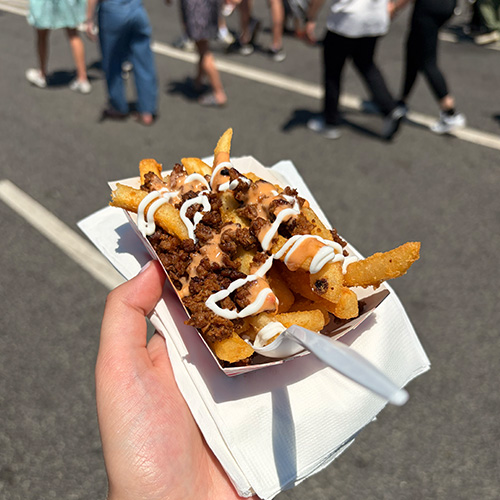 Longanisa French Fries with Filipino Sausage at Taste of Chicago 2026